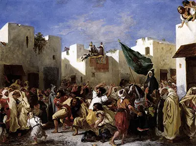 Fanatics of Tangier Eugene Delacroix